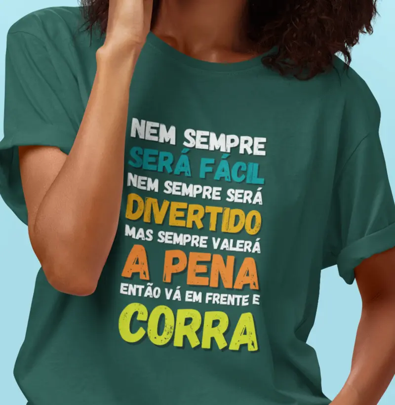 Vá em frente e corre
