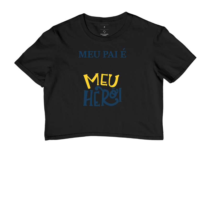Camiseta pai heroi
