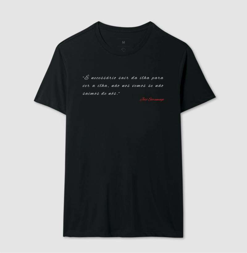 Camiseta José Saramago A Ilha