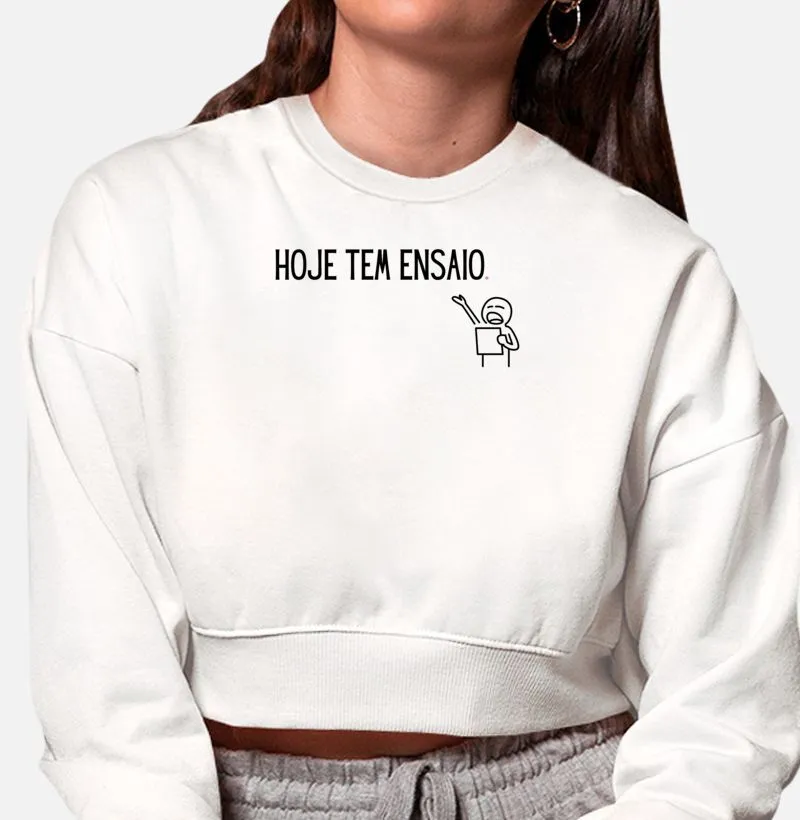 Hoje tem ensaio