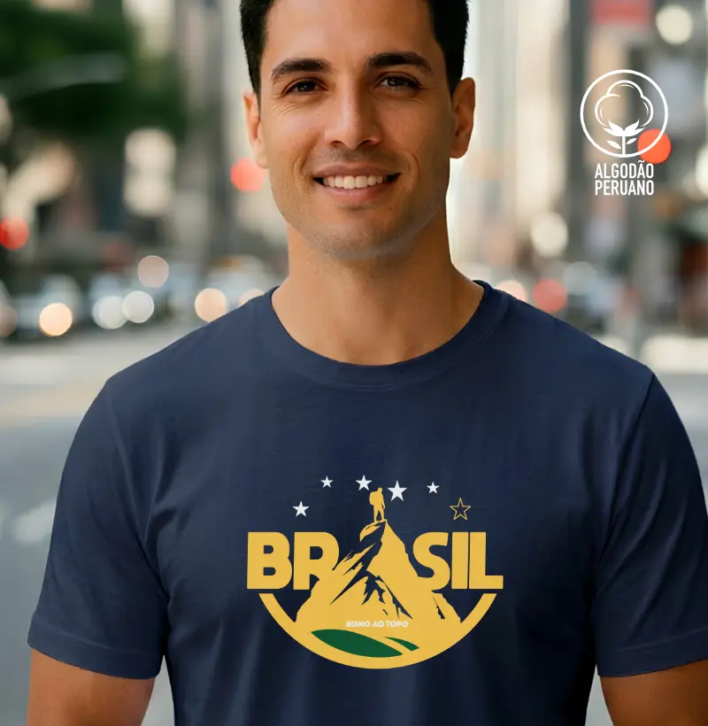 Camiseta Peruano Torcida Outdoor | Brasil no Cume 2026