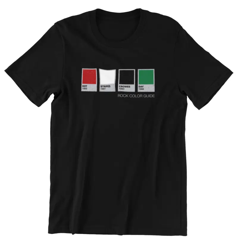 Camiseta Cores do Rock 90s