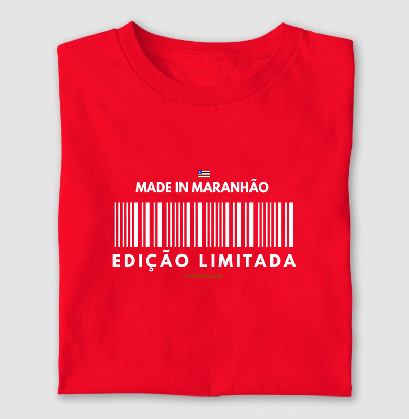 Camiseta Made in Maranhão (edição limitada) | OxenteWear