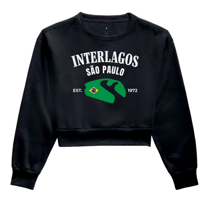 Interlagod edição 26 - Cropped Moletom