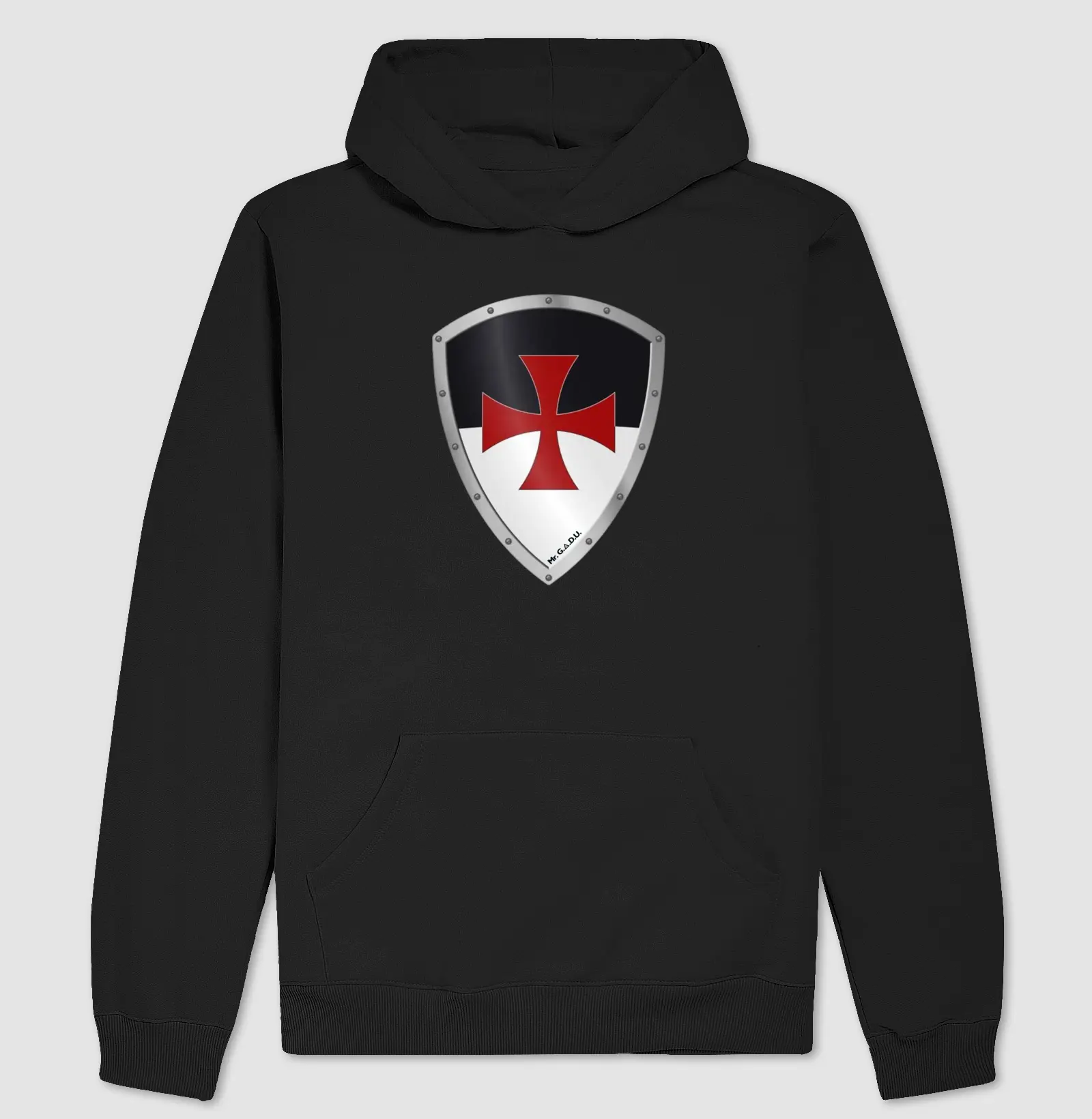 Hoodie (Casaco Moletom Premium) - Templários - Mr. GADU