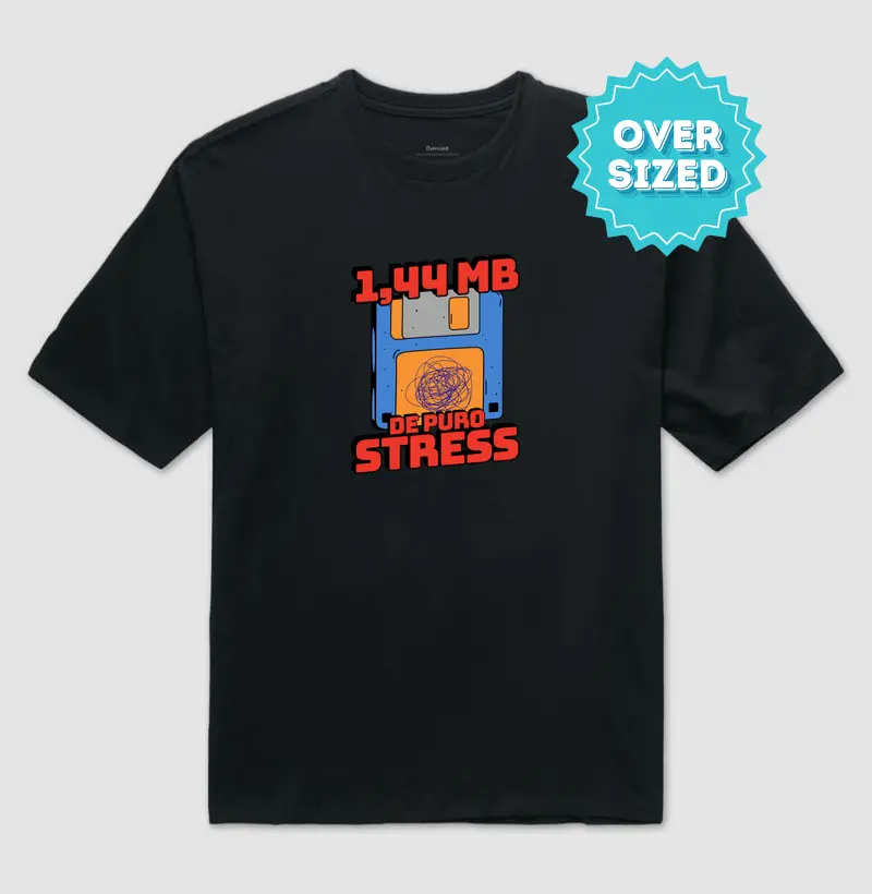 Disquete: 1,44 MB de Puro Stress (Oversized)