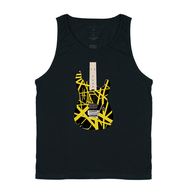 Frankenstrat Guitar: Black 'n' Yellow Edition