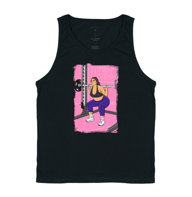 Mulher fazendo Agachamento no Smith V03