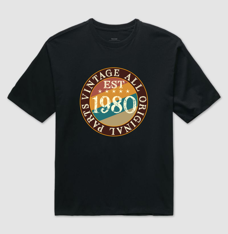 Vintage 1980 - Oversized