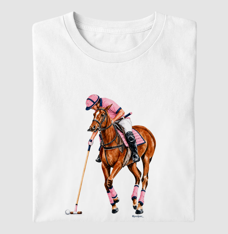 Polo - Pink&Blue - Camiseta