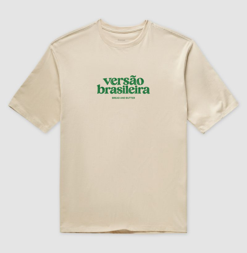 Camiseta Oversized Versão Brasileira