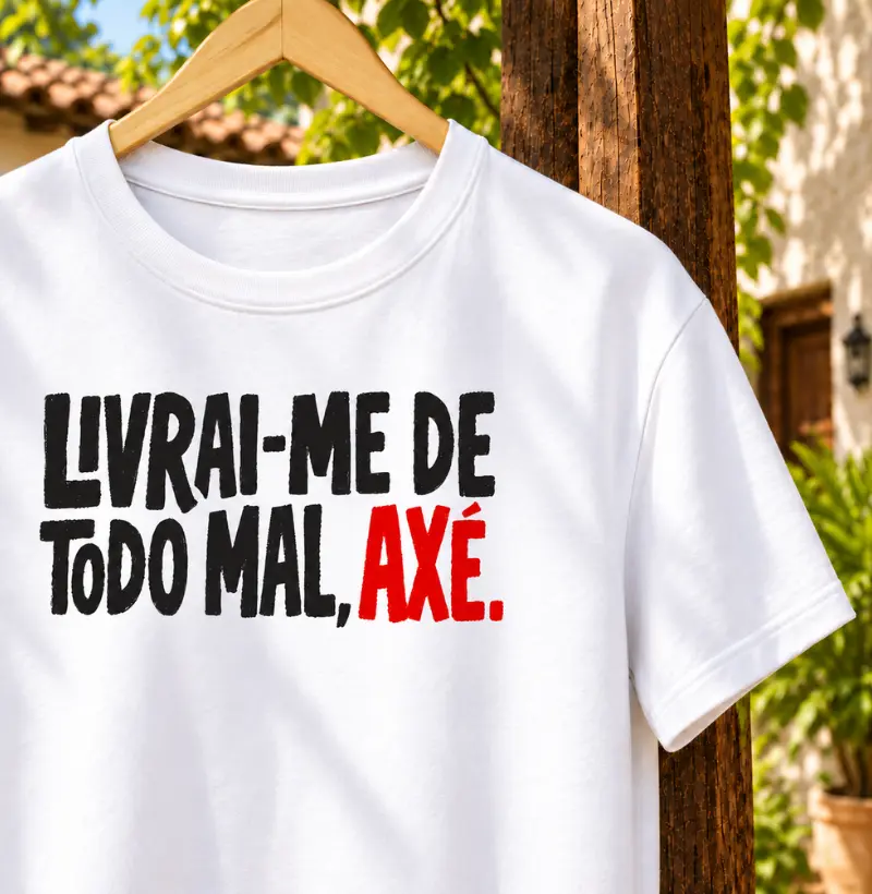 LIVRAI-ME DE TODO MAL - Camiseta