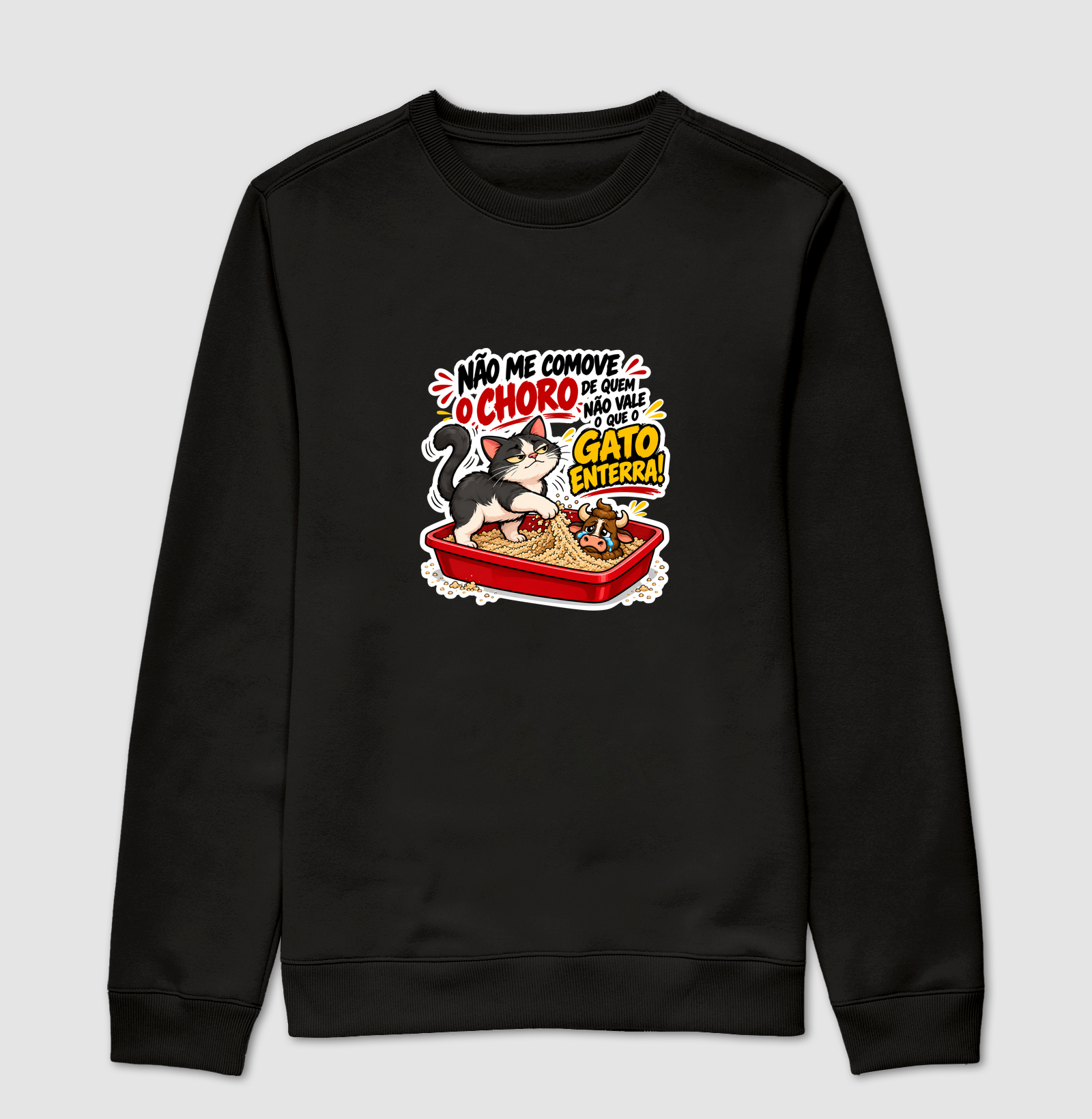 Sueter Gato Poop