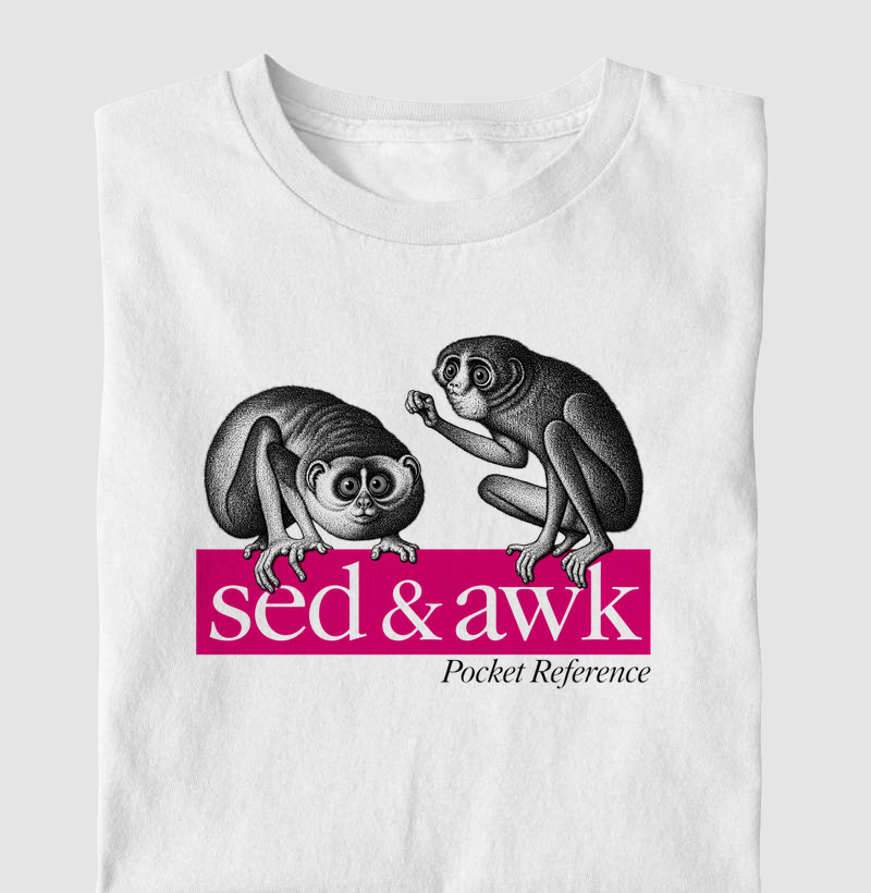 Sed & AWK Pocket Reference - Camiseta