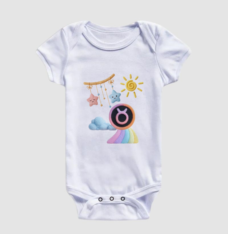 Body Bebê Touro – Doce Estrelinha Serena