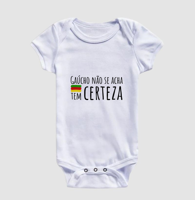 Body Infantil Gaúcho não se acha