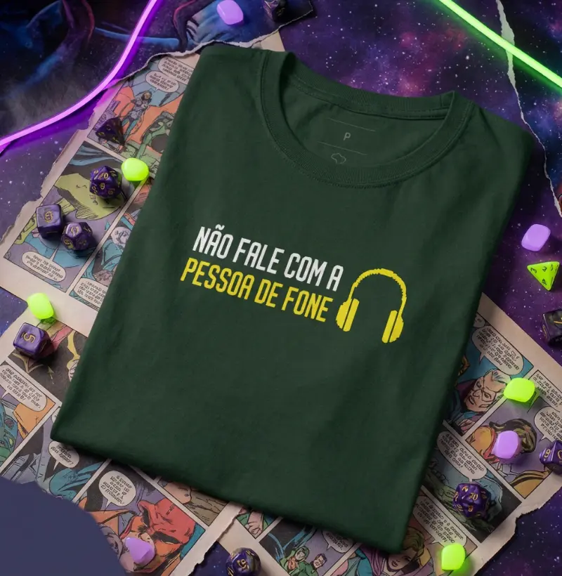 Não Fale Com a Pessoa de Fone