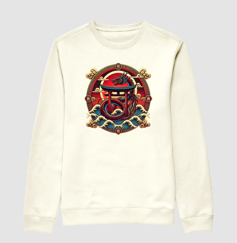 🐉 Dragão Guardião – O Espírito Místico do Japão ⛩️