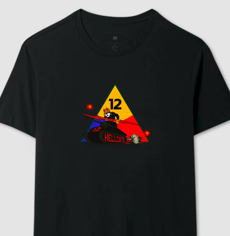 US Army - 12th Armored Division – Hellcat patch