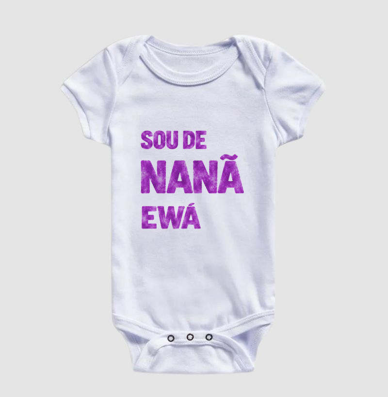 Sou de Nanã Ewá - Body Infantil