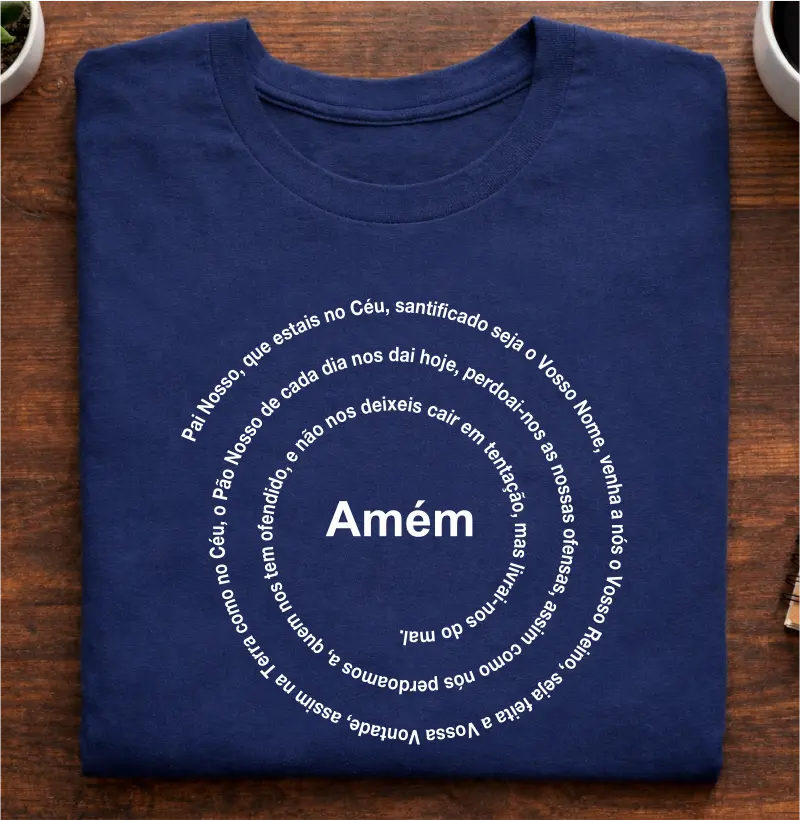 Camiseta Pai Nosso