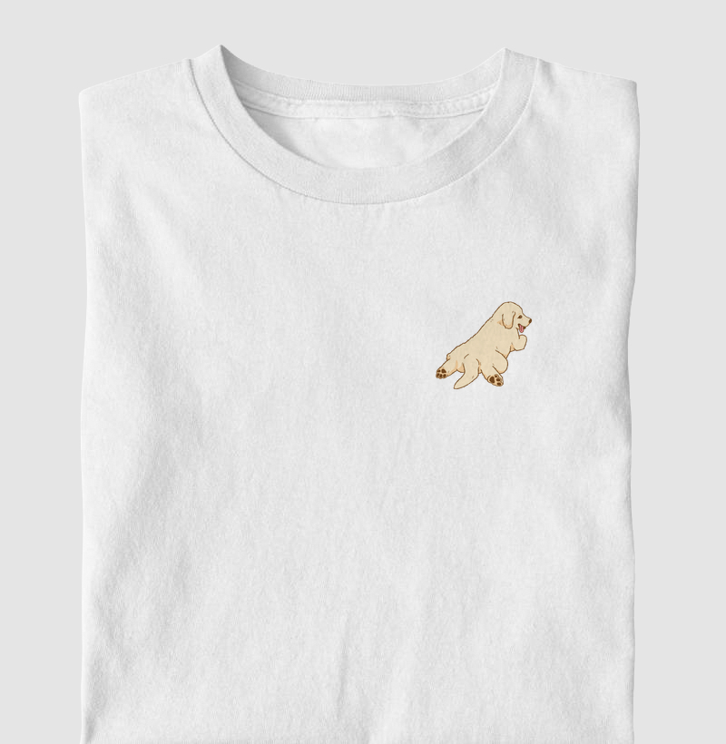 Golden Retriever Minimalista