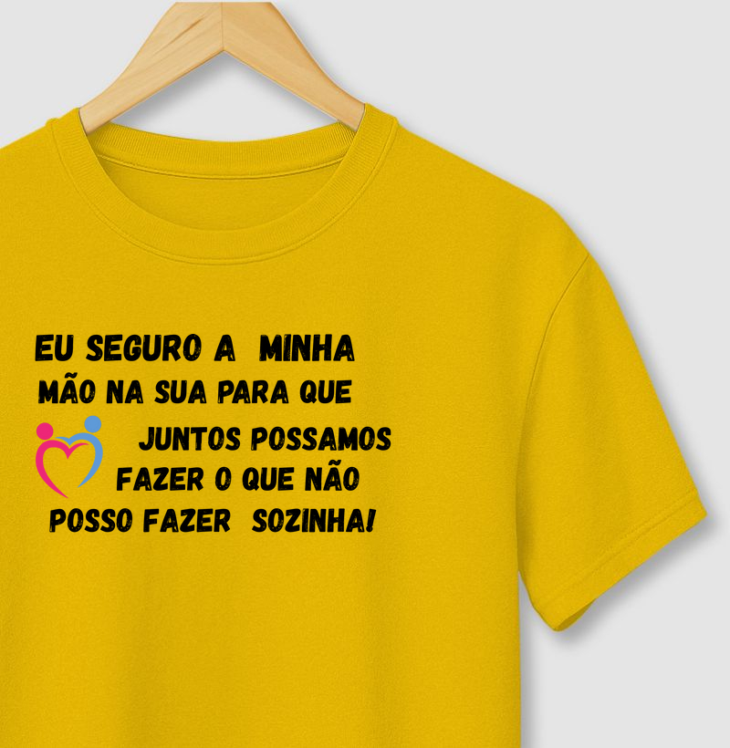 EU SEGURO A MINHA MÃO NA SUA PARA QUE JUNTOS