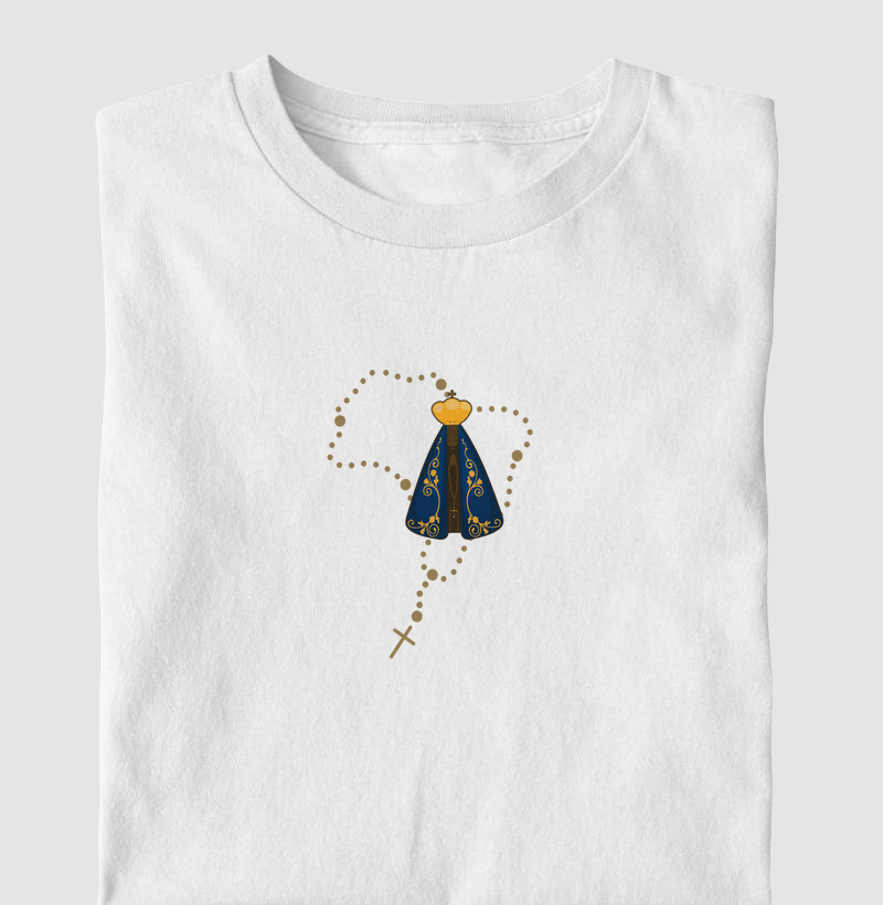 Nossa Senhora Aparecida e terço