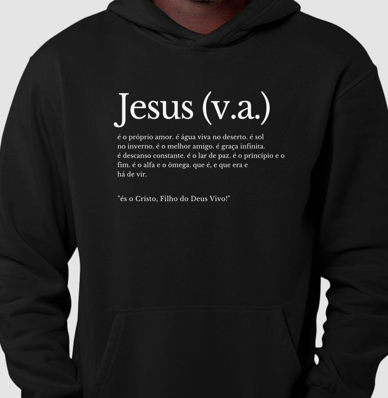 Hoodie Moletom Alfa e Ômega