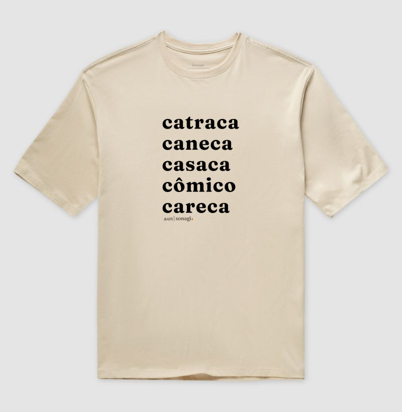 Camiseta Catraca Caneca