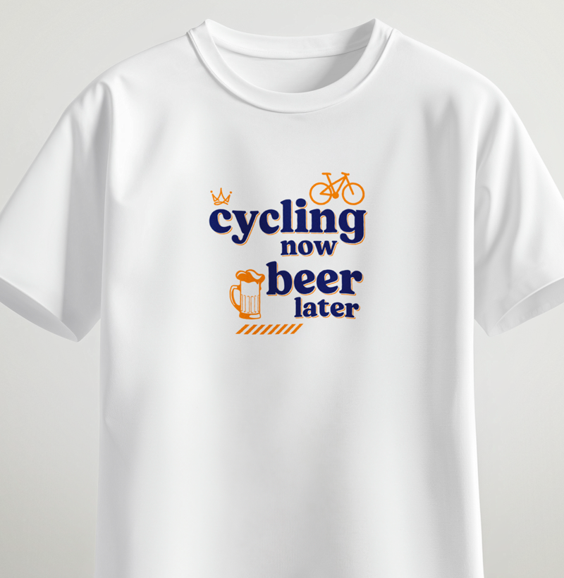 Cycling now beer later