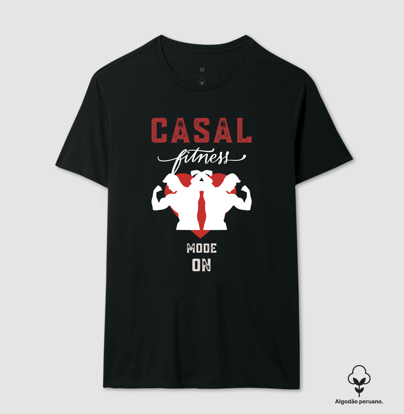 Casal fitness mode on