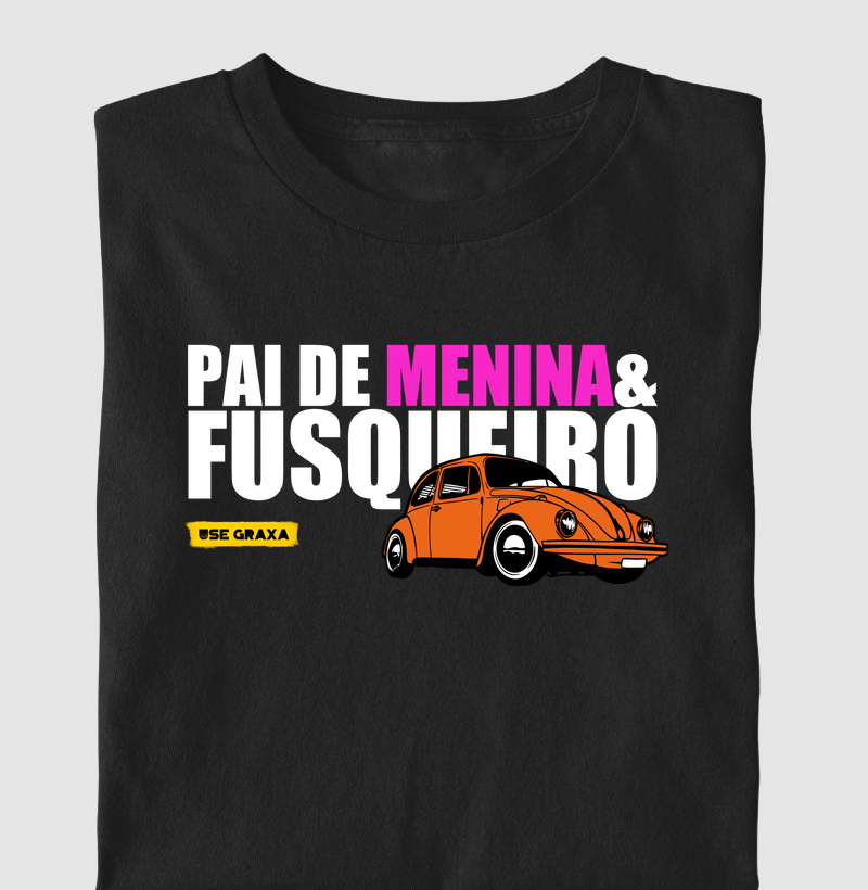 Pai de Menina e Fusqueiro Laranja