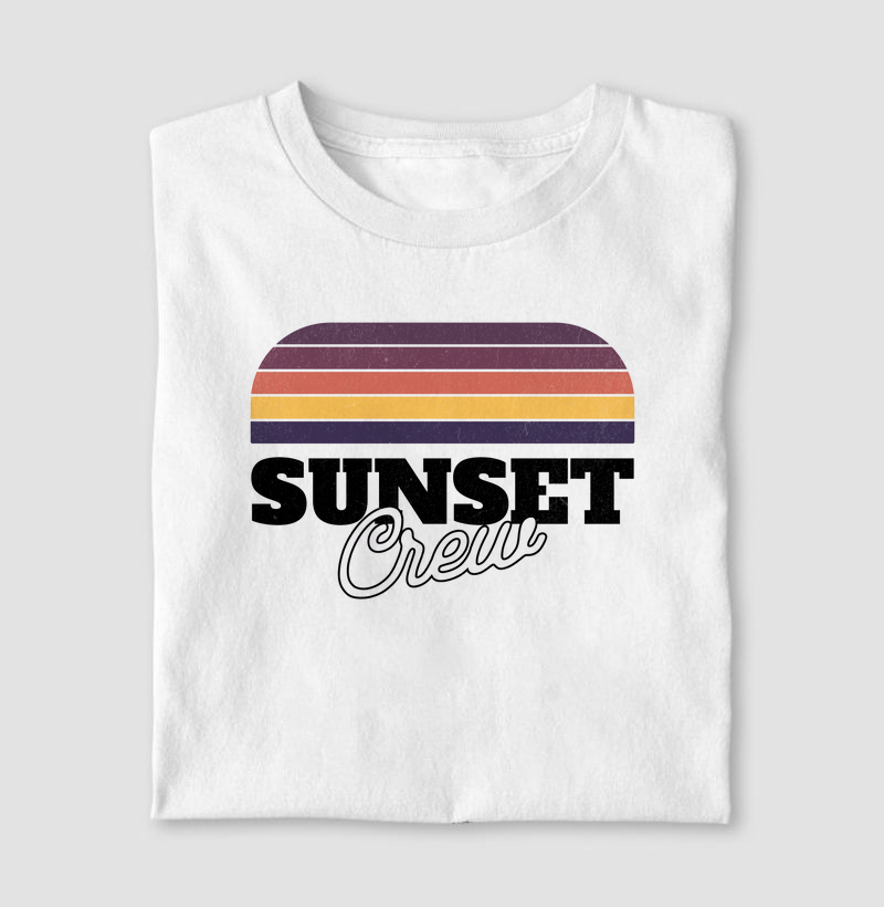 Camiseta - Sunset Crew