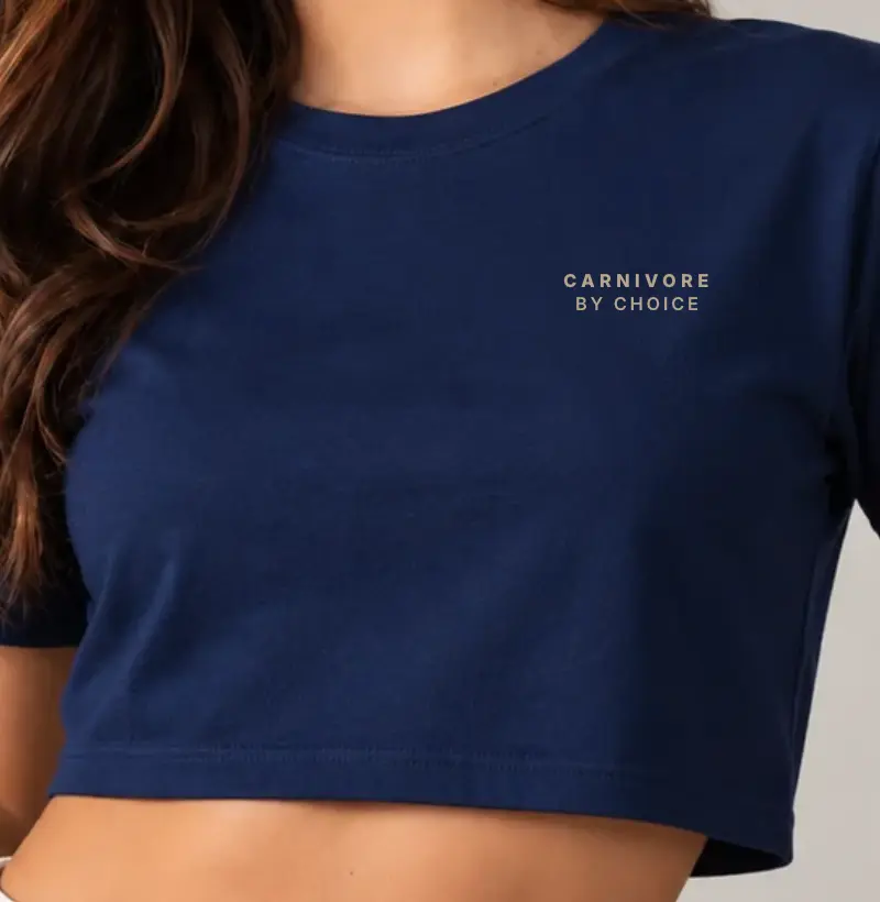 Cropped Carnivore by Choice