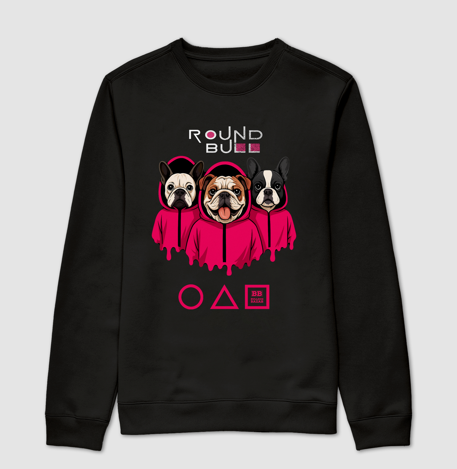 Inglês e Francês - Round Bull