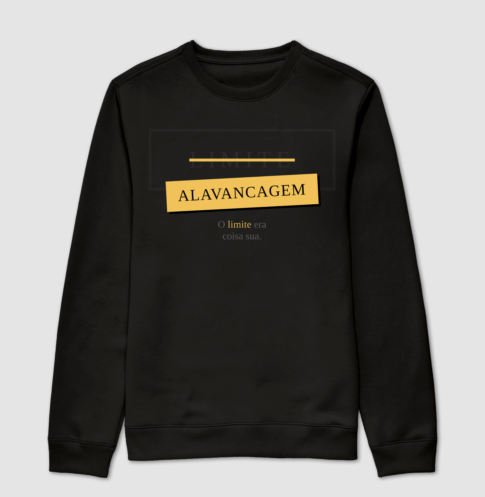 Camiseta | O limite é coisa sua