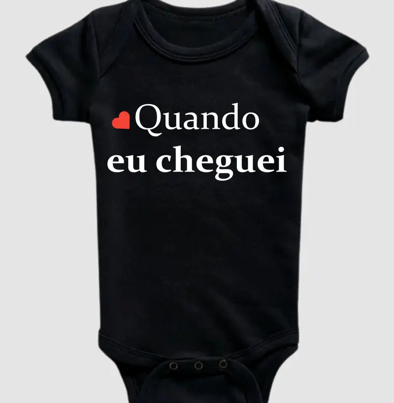 Quando eu cheguei