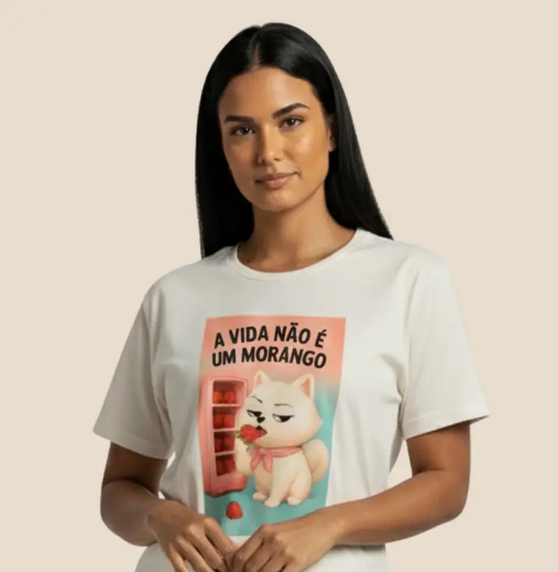 Camiseta Lulu Moranguete