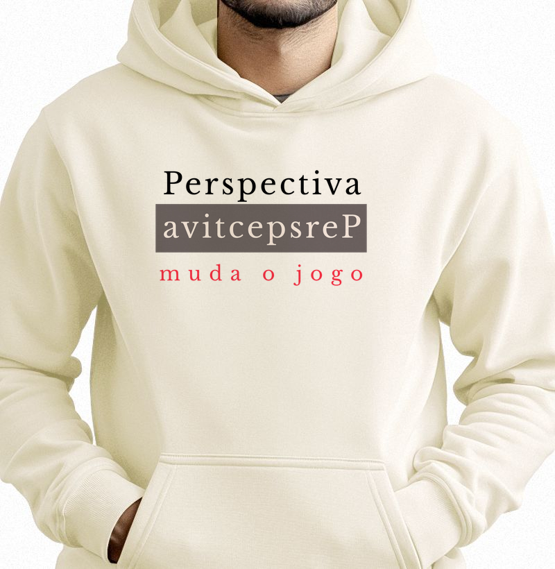 Jogo de Perspectiva - Hoodie Moletom