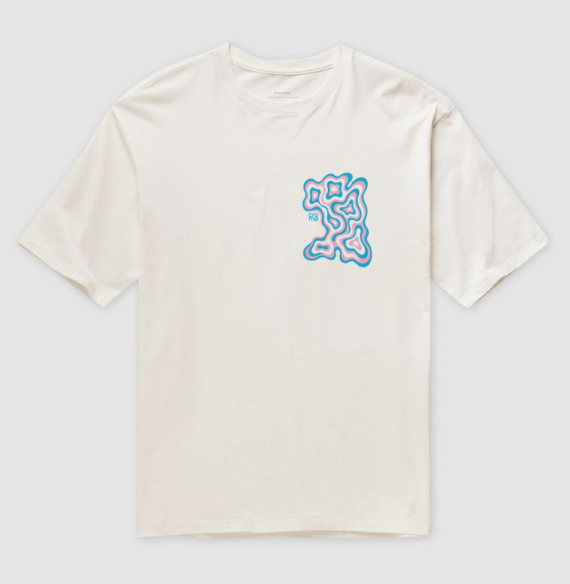 Camiseta Oversized Aquarela Pride 1.2