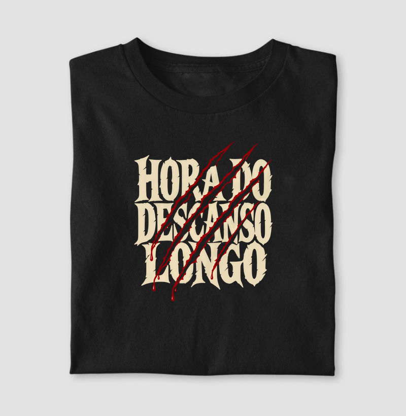 HORA DO DESCANSO LONGO - Camiseta
