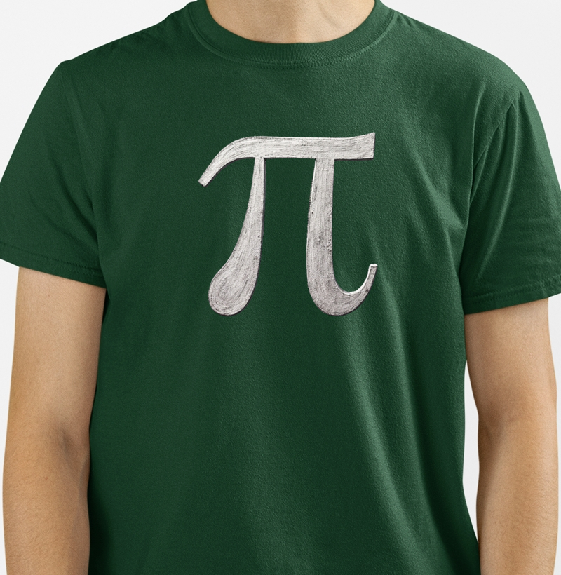 Camiseta Pi: O Infinito Discreto