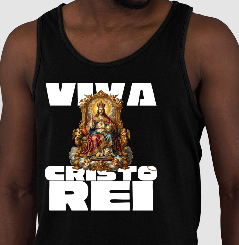 Viva Cristo Rei - Camiseta Católica
