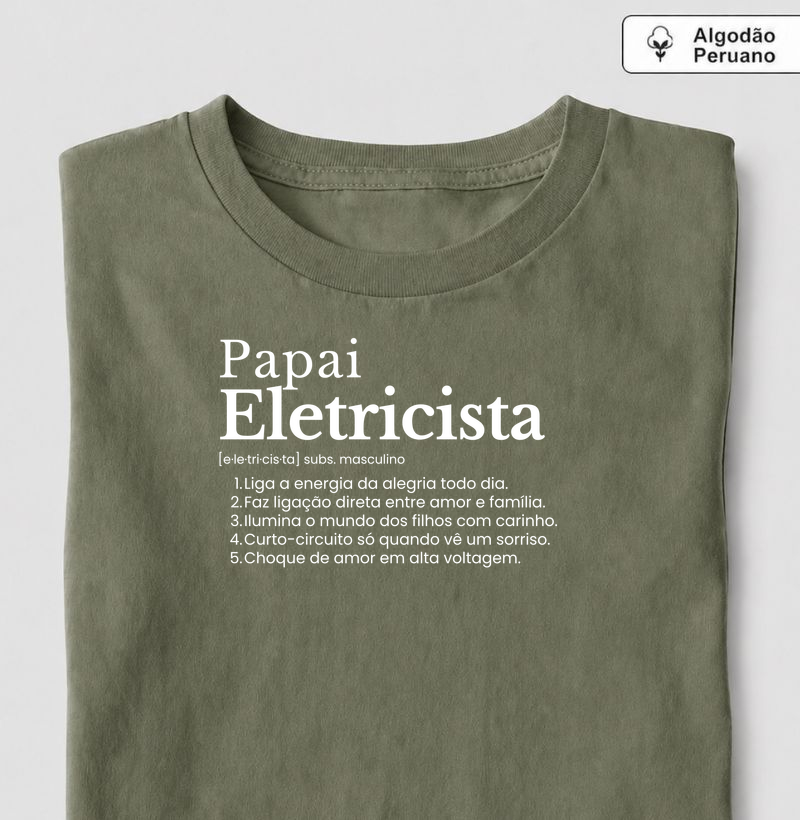 Papai Eletricista - definição (algodão peruano)