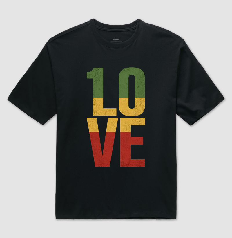 Love Roots - Camiseta Oversized