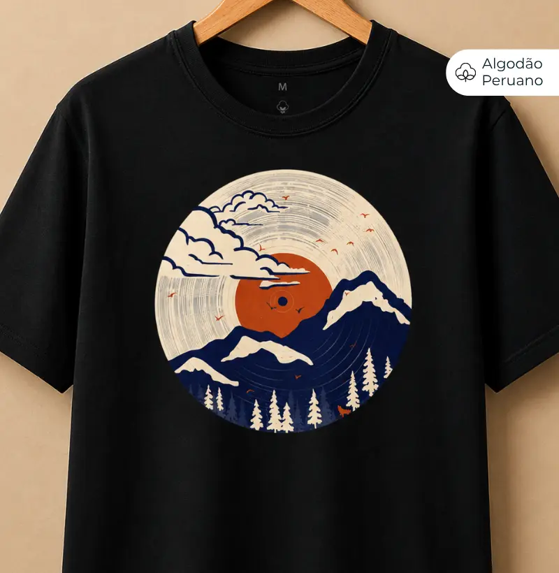 Camiseta DJ Beautiful Disco Mountains