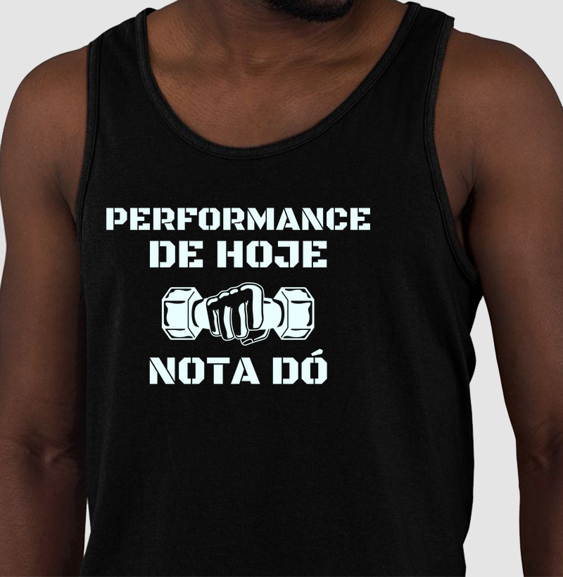 Performance hoje, nota dó