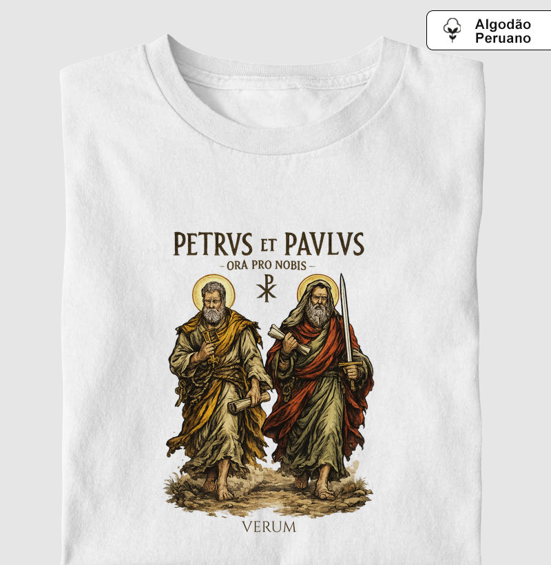 Camiseta Pedro e Paulo  – Ora Pro Nobis | Verum