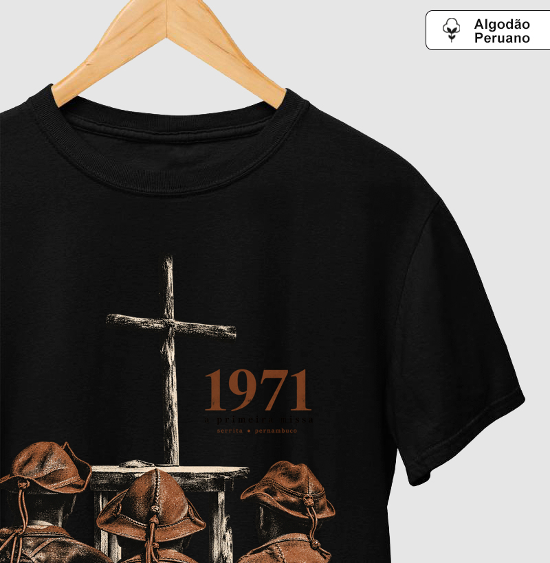 1971 / A Primeira Missa - Camiseta Algodão Peruano